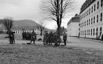 Wehrmacht Heer Ausbildung mit Gasmaske