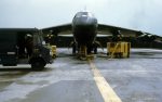 USAF United States Air Force Boeing B-52 Stratofortress with Bombload