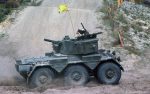 BRITISH ARMY Radpanzer / Armoured Car Saladin