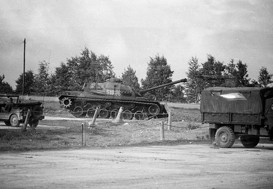 Bundeswehr Heer M48 PATTON Kampfpanzer Grafenwöhr 1967