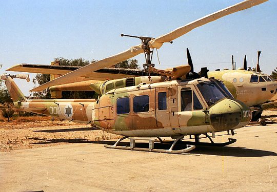 Israeli Air Force IAF Bell-212 Anafa / Heron