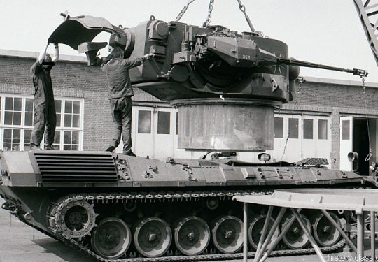 Bundeswehr Heer Flugabwehrkanonenpanzer Gepard