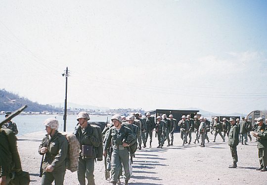 USA Korea-Krieg / Korea War – USMC United States Marine Corps 1st MARINE DIVISION