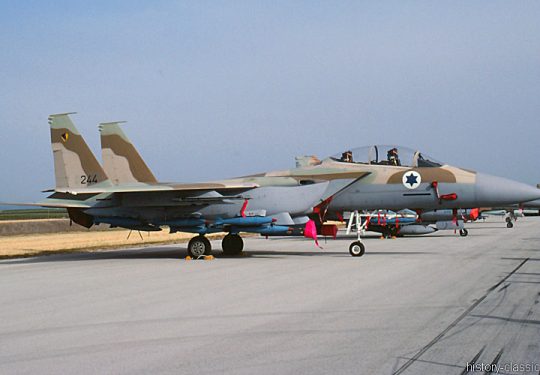 Israeli Air Force IAF McDonnell Douglas F-15I Strike Eagle / Ra