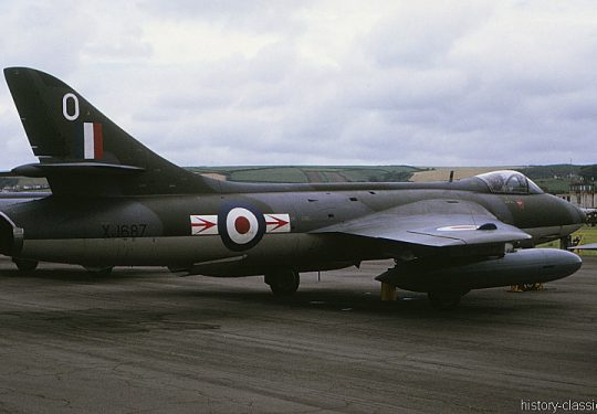 ROYAL AIR FORCE Hawker Hunter