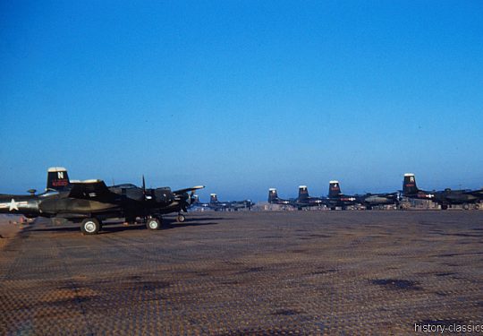 USAF United States Air Force Douglas B-26 Invader - Korea Krieg  / Korea War