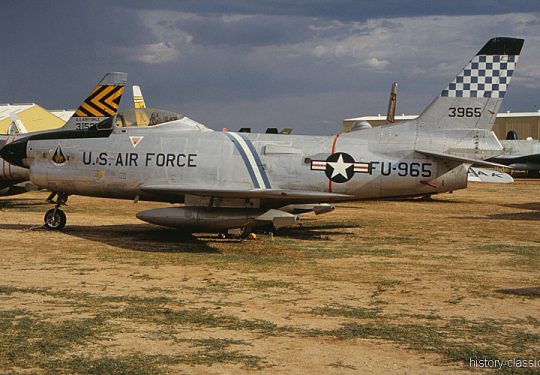 USAF United States Air Force North American F-86F Sabre