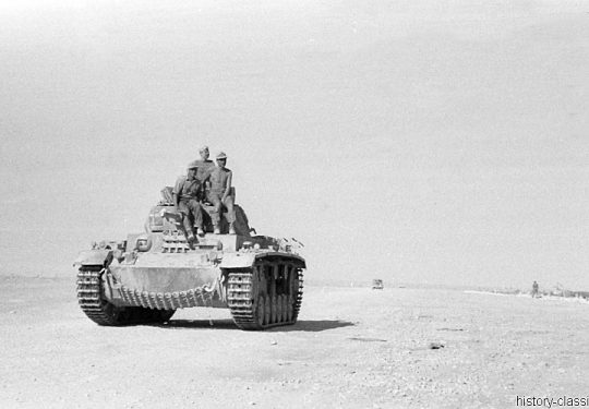 Wehrmacht Heer Panzerkampfwagen III PzKpfw III Panzer III Ausf. J - Nordafrika Deutsches Afrikakorps