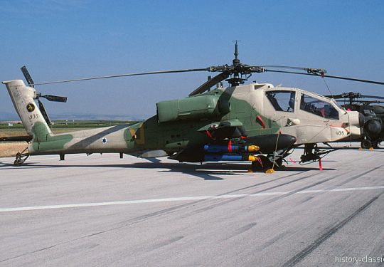 Israeli Air Force IAF Boeing AH-64 Apache / Peten