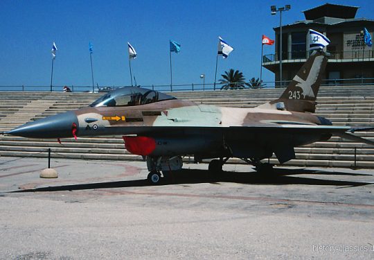 Israeli Air Force IAF Lockheed-Martin F-16C Fighting Falcon / Barak