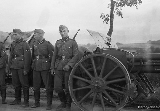 Wehrmacht Heer Feldkanone 16nA 7,5 cm