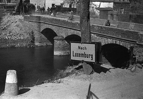 2. Weltkrieg Wehrmacht Heer Europa – Einmarsch und Besetzung Luxemburg