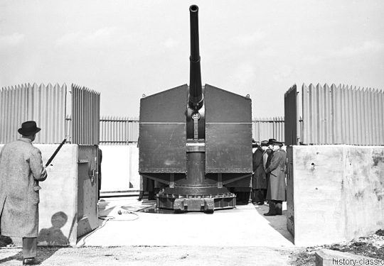 Flugabwehrkanone Großbritannien 2. Weltkrieg QF 4,5 inch 113 mm / Anti Aircraft Gun Great Britain