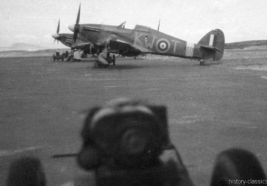 ROYAL AIR FORCE Hawker Hurricane