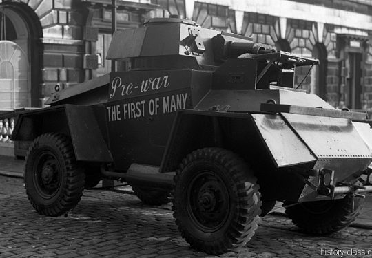 BRITISH ARMY Humber Scout Car - Prototyp / Prototype