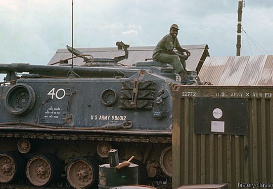 US ARMY Pioniere / Engineers – Bergepanzer / Recovery Vehicle M88A1 - Vietnam-Krieg / Vietnam War