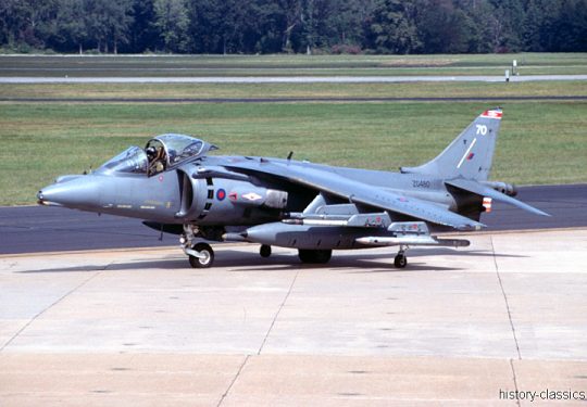  ROYAL AIR FORCE Sepecat Jaguar British Aerospace BAe Harrier II