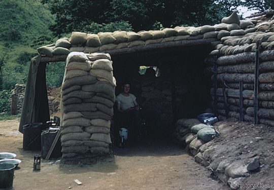 USA Korea-Krieg / Korea War - Camp