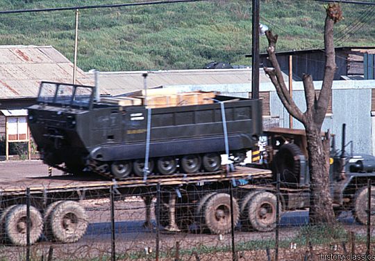 USA Vietnam-Krieg / Vietnam War - 935TH MED DET K O Vietnam - US ARMY M548 Tracked Cargo Carrier