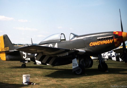 USAAF United States Army Air Force North American P-51D Mustang