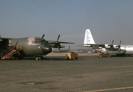USAF United States Air Force Lockheed C-130A Hercules