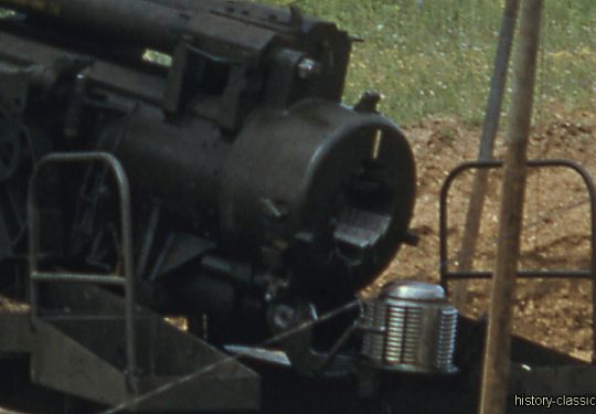 USA Korea-Krieg / Korean War - Schwere Feldhaubitze M1 240 mm / Heavy Howitzer M1 9.4 Inch Black Dragon