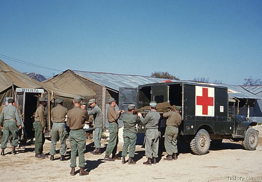 USA Korea-Krieg / Korean War - Mobile Army Surgical Hospital - MASH Unit 8055th
