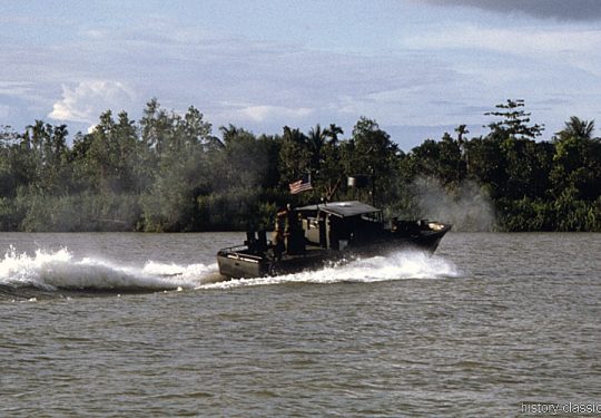 USA Vietnam-Krieg / Vietnam War - PBR Patrol Boat Riverine / River - Mark II / Mk II - MEKONG DELTA