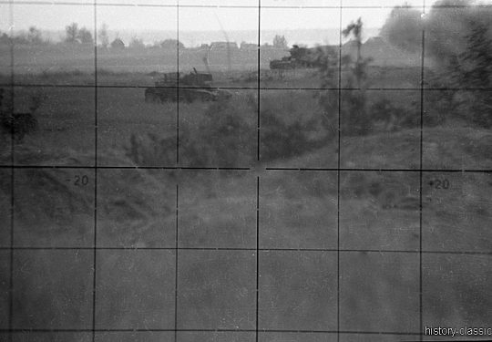 Wehrmacht Heer Scherenfernrohr SF 14 Z - Panzerangriff in der Sowjetunion der Roten Armee