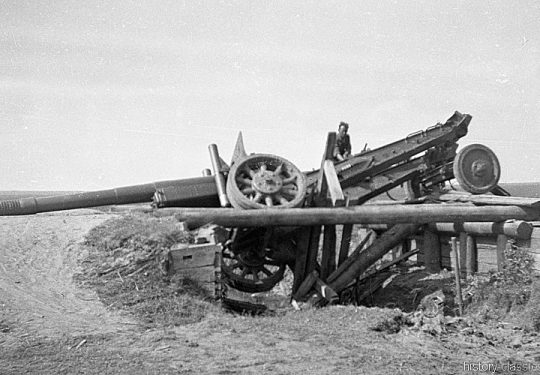 Wehrmacht Heer Schwere Kanonenhaubitze K.433/2 15,2 cm - Ex Sowjetische Kanone M1910/34