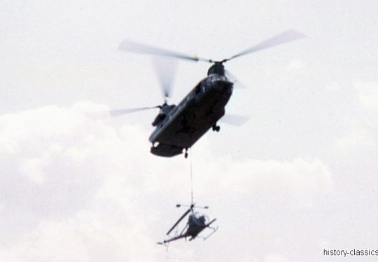 US ARMY / United States Army Hiller H-23 / OH-23 Raven - USA Vietnam-Krieg / Vietnam War