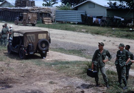 USA Vietnam-Krieg / Vietnam War - 1. US-Kavalleriedivision / 1st Cavalry Division - CAMP RADCLIFF 