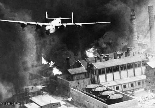USAF United States Air Force Consolidated B-24D Liberator - Ploesti Air Raids on Romania Oil Fields