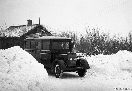 Deutsche Reichspost Phaenomen Granit Landpostwagen 1940