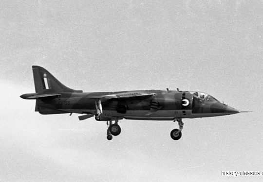 ROYAL AIR FORCE British Hawker Siddeley Harrier