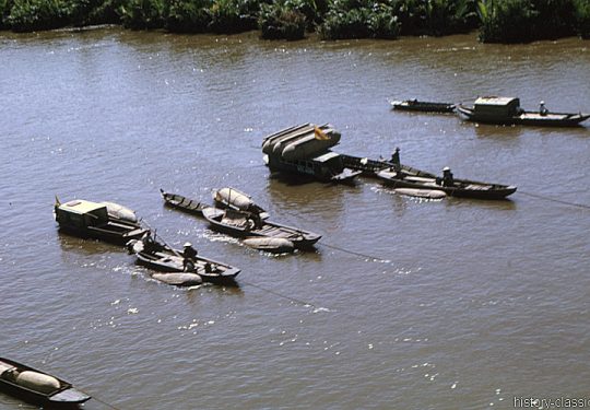 USA Vietnam-Krieg / Vietnam War - Bearcat Base - River and Coast Patrol