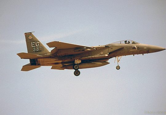 USAF United States Air Force McDonnell Douglas F-15C Eagle