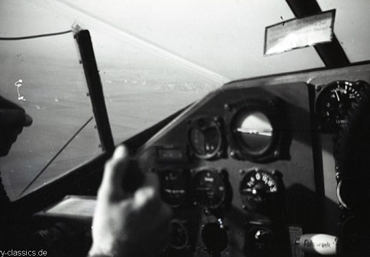 Wehrmacht Luftwaffe Cockpit-Innenansichten