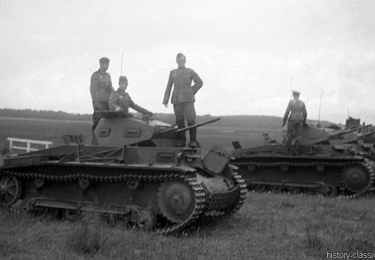 Wehrmacht Heer Panzerkampfwagen II PzKpfw II Panzer II Ausf. B