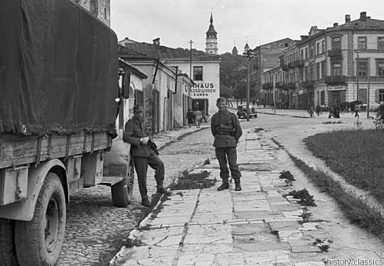 2. Weltkrieg Wehrmacht Heer – Ostfront - Aufbruch in Richtung Smolensk