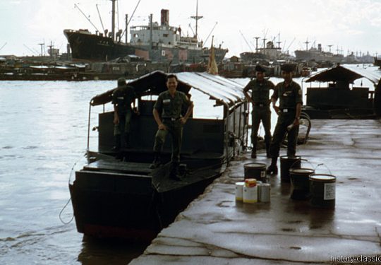 Vietnam-Krieg / Vietnam War - Süd Vietnam Marine / Republic of Vietnam Navy Patrol Boat
