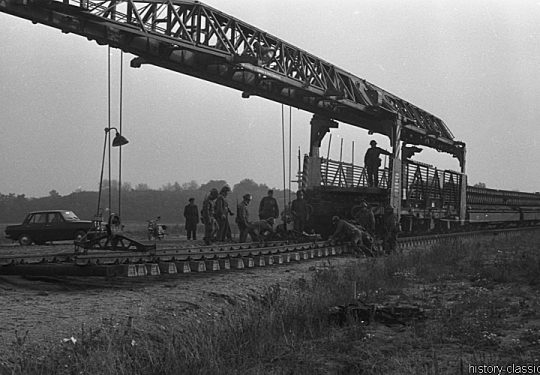 Deutsche Reichsbahn - Eisenbahnbaupioniere der NVA - Baustellen