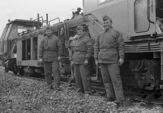 Deutsche Reichsbahn - Eisenbahnbaupioniere der NVA - Momentaufnahmen