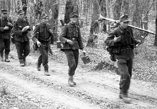 2. Weltkrieg Wehrmacht Heer Europa – Kroatien 1944 Rückzug