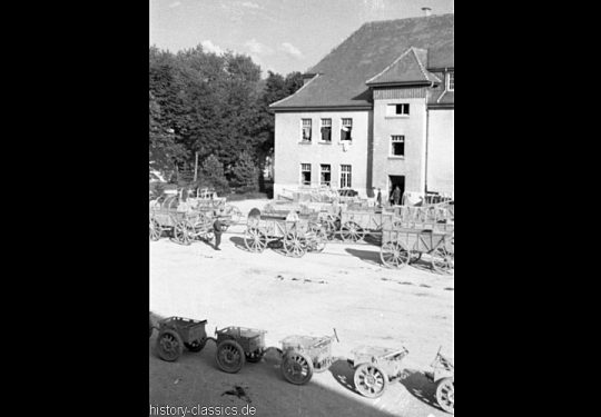 Wehrmacht Heer Armeepferde Pferdegespanne – Versorgung / Transport