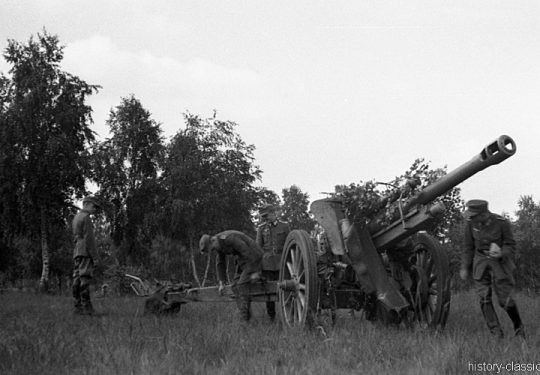 Wehrmacht Heer Leichte Feldhaubitze leFH 18 M 10,5 cm