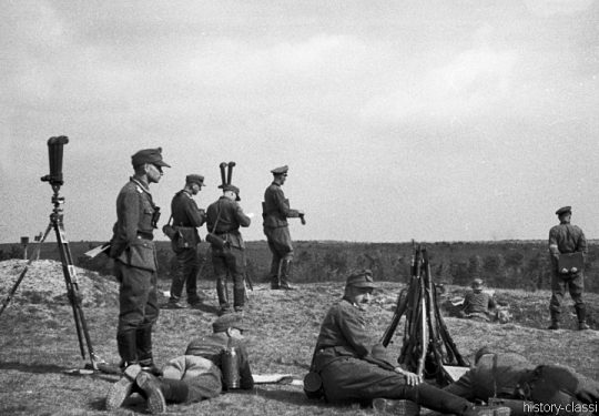 Wehrmacht Heer Ausbildung - Artillerie - Frankreich 1943