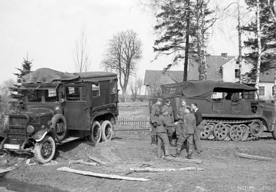 Wehrmacht Heer Sd.Kfz 7 Halbkettenfahrzeug / Mittlerer Zugkraftwagen 8 t