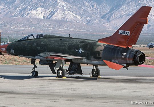 USAF United States Air Force North American QF-100D Super Sabre