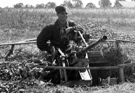 Wehrmacht Heer / Luftwaffe Opel Blitz mit Flugabwehrkanone FLAK 30 2 cm / 20 mm